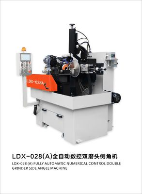 الكامل أوتوماتيكي CNC رأس طحن مزدوج الزاوية الجانبية معدات رأس شفرة طحن LDX-028A
