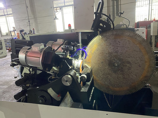 الكامل أوتوماتيكي CNC رأس طحن مزدوج الزاوية الجانبية معدات رأس شفرة طحن LDX-028A