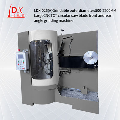 LDX-026A كبير سيرفو تغذية دائرية شفرة شفرة طحن آلة