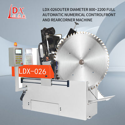 LDX-026A المصنعين تخصيص كبير سيرفو زاوية التأرجح دائرية شفرة شفرة طحن آلة