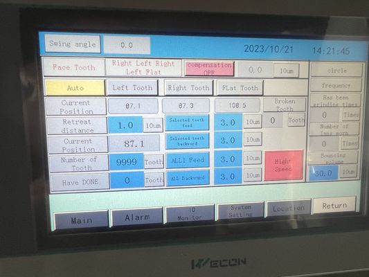 LDX-026A كاملة CNC حلقة شفرة شفرة الجبهة والزاوية الخلفية صانعي آلة طحن