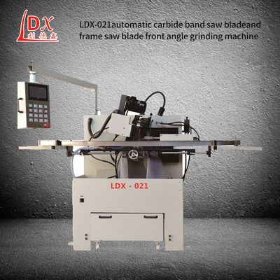 LDX-021 كربيد الشريط شفرة شفرة سيرفو تغذية ريك زاوية آلة طحن معدات