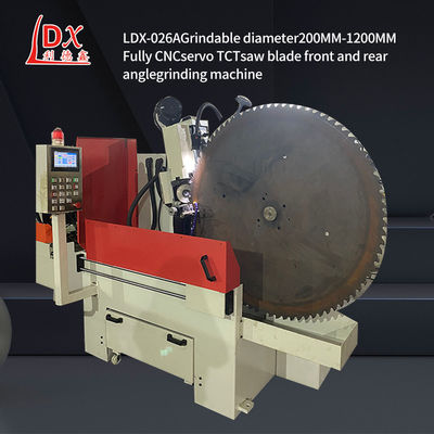LDX-026A إمدادات سيرفو كاملة CNC الشفرة الدائرية الشفرة الأمامية والخلفية آلة حادة الزاوية