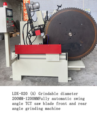 LDX-020A مصنع مباشر أوتوماتيكي شفرة الشفرة الأمامية والخلفية زاوية حادة آلة