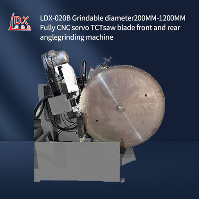 LDX-020B السبائك الكبيرة شفرة الشفرة الأمامية والخلفية شركات تصنيع آلة تحرير الزاوية