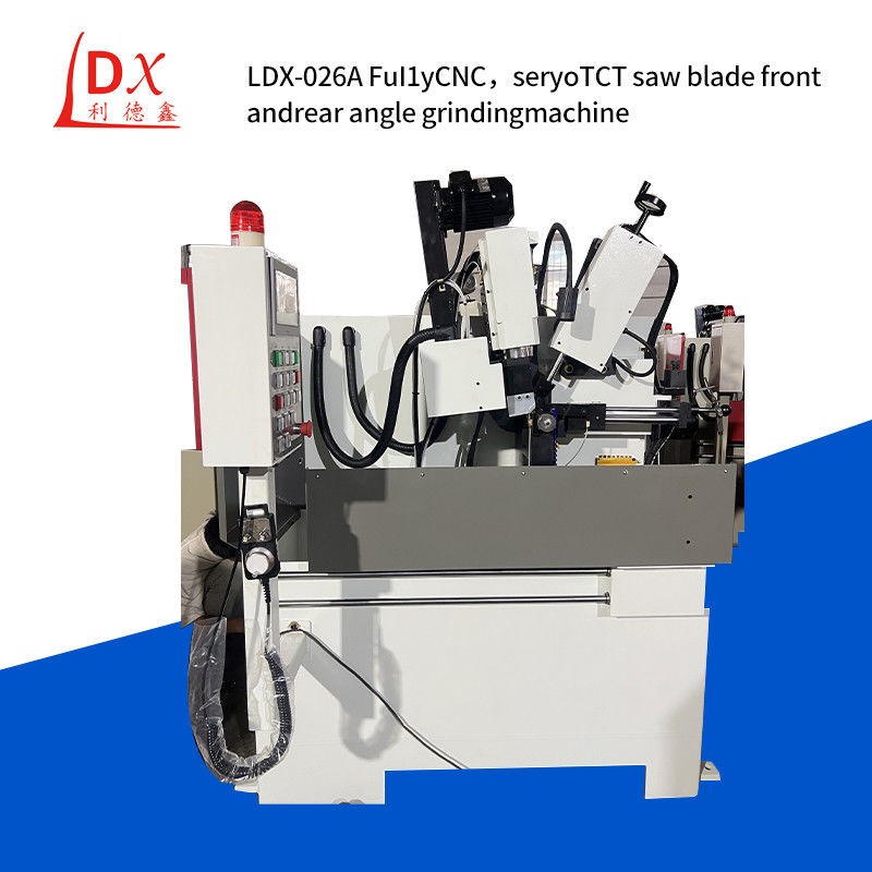 مفتوح كامل CNC سيرفو سبيكة دائرية شفرة شفرة الجبهة والزاوية الخلفية طاحونة LDX-026A