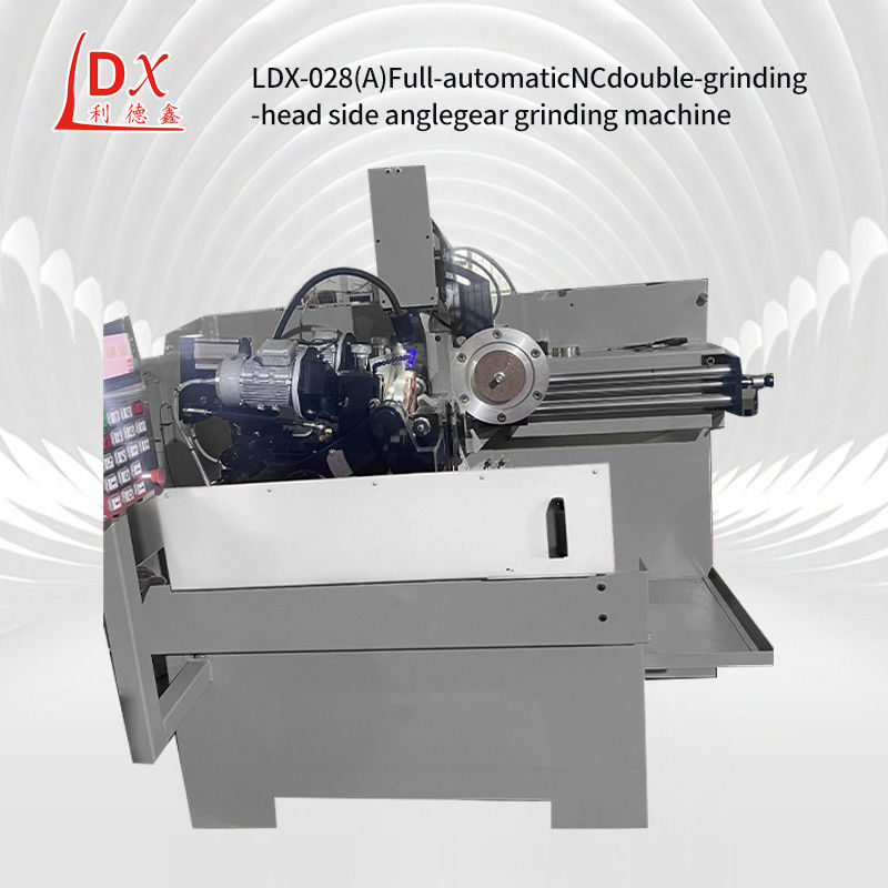 380 فولت LDX-028A الكبيرة CNC المنشار الدائري شفرة شفرة رأس طحن مزدوج الزاوية الجانبية آلة طحن العجلات