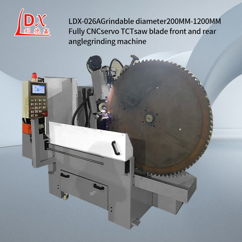 عالية الدقة كبيرة TCT شفرة شفرة الجبهة والزاوية الخلفية طحن آلة LDX-026A