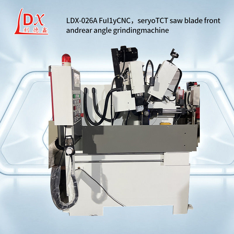LDX-026A إمدادات سيرفو NC TCT شفرة المنشار الدائرية أمامية وآخرة زاوية طحن