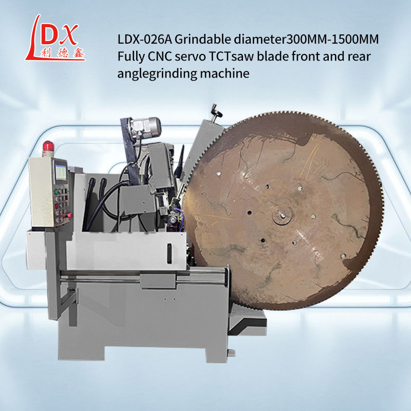تخصيص الكبير CNC شفرة دائرية شفرة الجبهة والزاوية الخلفية طحن آلة LDX-026A