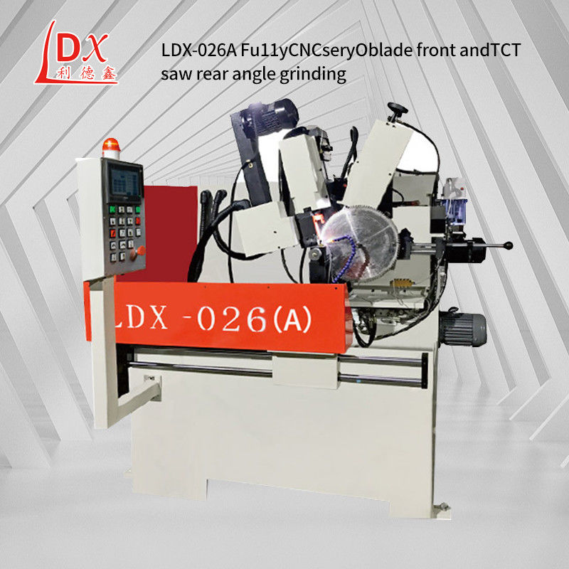 LDX-026A كاملة CNC حلقة شفرة شفرة الجبهة والزاوية الخلفية صانعي آلة طحن