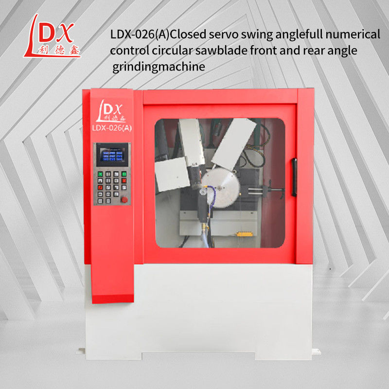 LDX-026A إمداد الخدمة الكامل CNC شفرة المنشار الدائرية الطرف الأمامي والخلفي الزاوية طاحونة