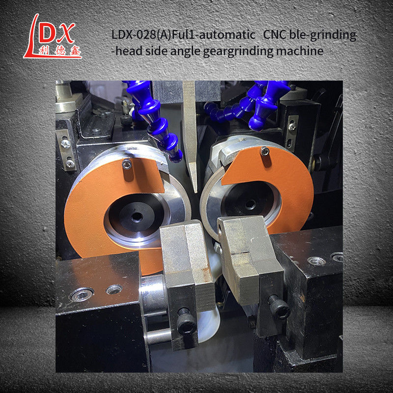 LDX-028A كاملة CNC رأس طحن مزدوج دائري شفرة شفرة الزاوية الجانبية حادة آلة