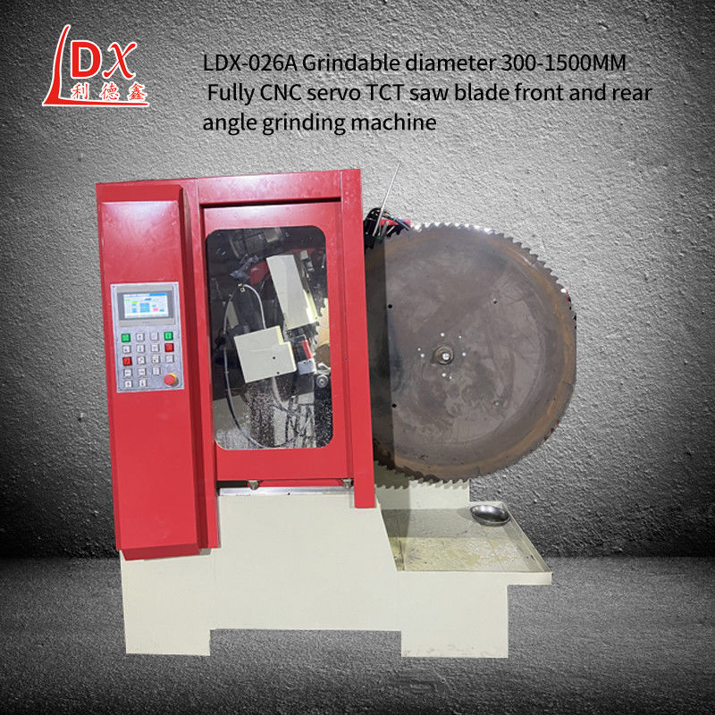 LDX-026A إمداد الخدمة الكبيرة TCT شفرة شفرة الجبهة والزاوية الخلفية آلة طحن