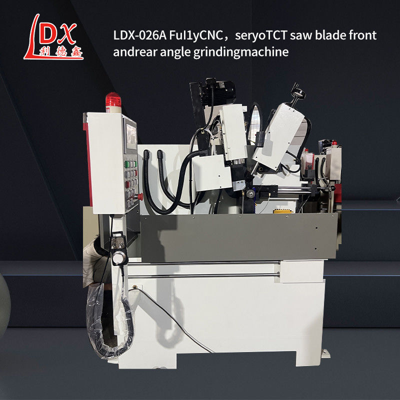 LDX-026A غوانغدونغ أوتوماتيكي دائري رأس شفرة قبل وبعد زاوية طحن مصنع آلة الجملة