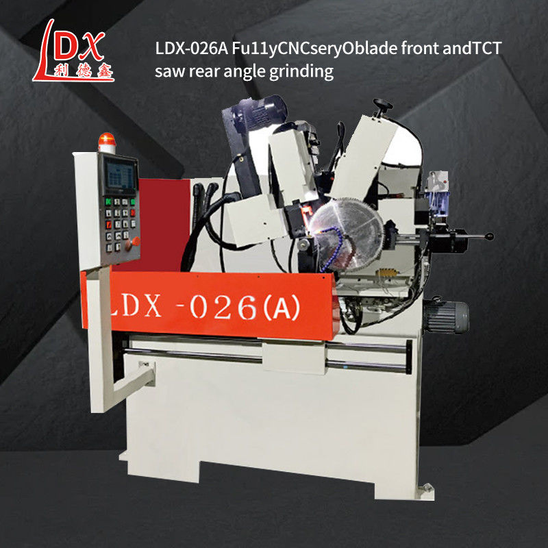 LDX-026A CNC TCT الشفرة الدائرية الشفرة الأمامية والجانب الخلفي الزاوية مطحنة آلة المصنعين