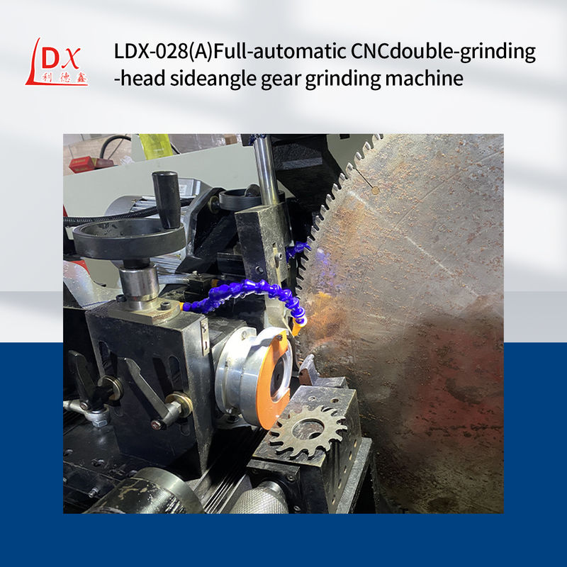 LDX-028A المصنع المباشر سيرفو مجموعة سكين دائرية شفرة شفرة مزدوجة رأس الطحن الجانبي طحن آلة