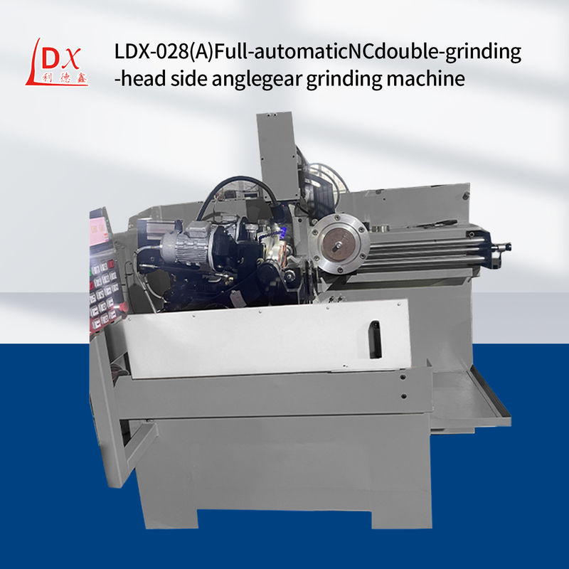 LDX-028A ثلاثي المحور / خمسة محور CNC حلقية الشفرة شفرة رأس طحن مزدوج الزاوية الجانبية آلة طحن العجلات