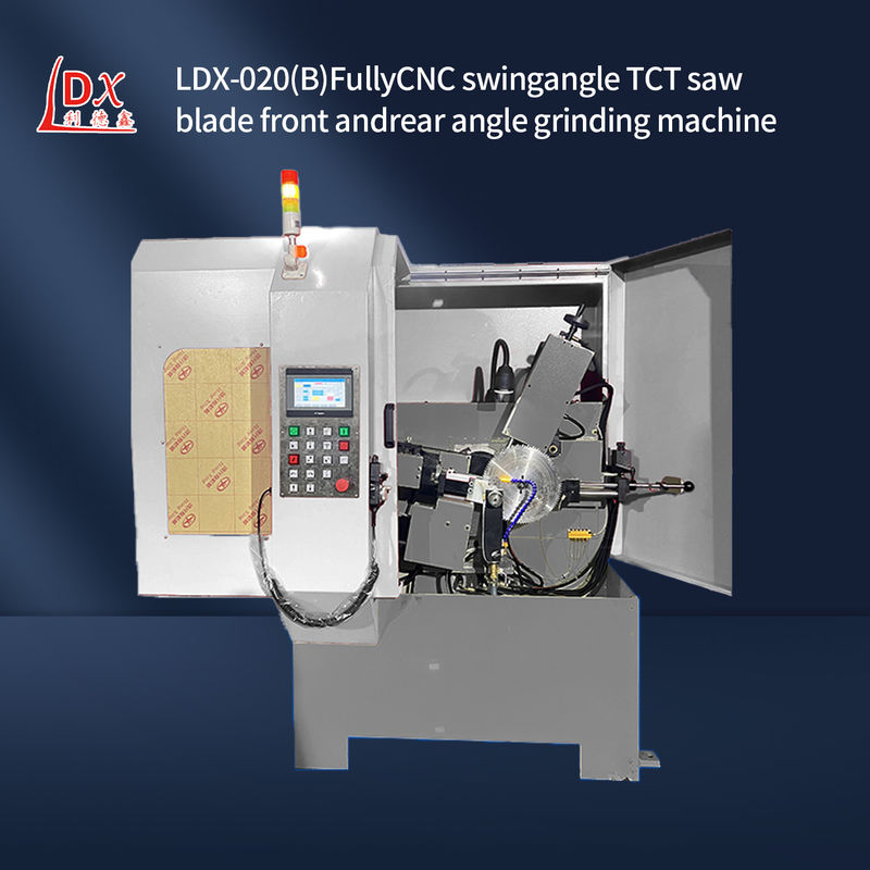 LDX-020B إمداد الخدمة الكامل CNC شفرة المنشار الدائرية الأمامية والخلفية الزاوية طاحونة